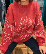 Carica l'immagine nel visualizzatore di Gallery, Maglione rosa in misto lana
