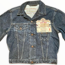 Carica l'immagine nel visualizzatore di Gallery, Giacca jeans Levi’s modello 71165 scura
