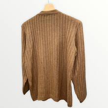 Carica l'immagine nel visualizzatore di Gallery, Cardigan di Alpaca marrone
