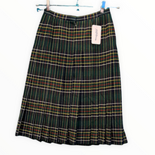 Carica l'immagine nel visualizzatore di Gallery, Gonna con fantasia tartan in lana
