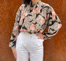 Carica l'immagine nel visualizzatore di Gallery, Blusa stampa floreale
